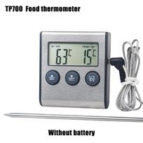 TP700/TP710 Skaitmeninis LCD Virtuvės Maisto Gaminimo Termometras Mėsos Maisto Temperatūrai Orkaitės, BBQ, Grilio Laikmatis su Nerūdijančio Plieno Zonda