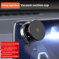 Magnetinis universalus telefono laikiklis automobiliui Magnetinis oro išleidimo angos navigacijos laikiklis Sulankstomas automobilio prietaisų skydelio laikiklis Magnetinis stovas juoda