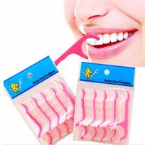 50pcs/lot Oral Hygiene Dental Flosser Sticks Dental Water Teeth Floss Flosser Teeth Pick Tooth Picks MIT