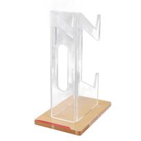 Game Controller Holder 2 Tiers Acrylic Clear Universal Dual Game Controller Display Stand for
