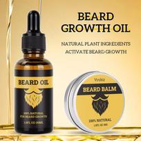 Tarptautinė barzdos priežiūra: 30g Drėkinamasis barzdos kremas, balzamas, aliejus, vaškas ir losjonas po skutimosi vyrams. YK1-1 30ml Beard Oil