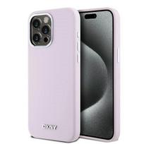 Dkny Dkhmp14Xsmchlp Iphone 14 Pro Max6.7 Różowy/Pink Twarde etui Płynny silikon Małe metalowe logo Magsafe