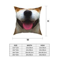 Akita Dog Lover Square Pillow Case Polyester Cushions for Sofa Pet Portrait Cute Puppy Animals Gifts Fashion Cushion Covers 30x30cm juoda