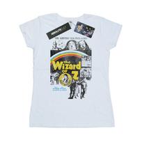 The Wizard Of Oz Womens/Ladies Distressed Movie Poster Cotton T-Shirt L balta