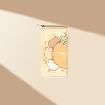On behalf of TEMU Japan and Korea Kapibara Long Zipper Wallet JIT Wallet Card Bag