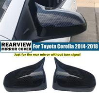 1 pora automobilio Jaučio rago šoninio galinio vaizdo veidrodžio dangtelis Toyota Corolla 2014-2018