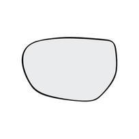 Mirror Glass Heated w/ Backing Left Side Fits For LEXUS GX460 2010-2019 LX570 2008-2015