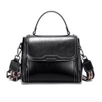 Luxury designer wax oil leather women's crossbody bag lady commuter handbill shoulder messenger bags
