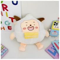 Pleasant Goat and Big Wolf Backpack Primary School Kindergarten Children Cute School Plush Doll Small School Bag Men and Women