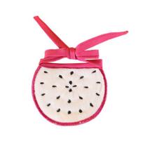 Cartoon Fruit Pet Bandana Watermelon Orange Kiwi Pet Neckerchief Scarf Adjustable Pet Bib Accessories for Dogs And Cats Pitaya