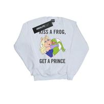 Disney Womens/Ladies The Muppets Kiss A Frog Sweatshirt XXL balta