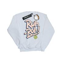 Scooby Doo Mens Ruh-Roh Dog Tag Sweatshirt S balta