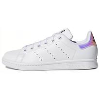 Adidas Originals STAN SMITH J Slip Resistant, Abrasion Resistant, Breathable Low top Kids' Skateboarding Shoes White Sneakers AQ6272 36