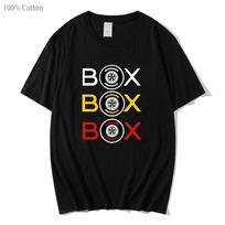 F1 Tshirt Mini Car Clothes Box Box Box T-Shirts Womens Tops Fashion Games Men Clothing Oversized Y2k Tee Summer Soft S
