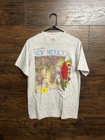 VTG Sandia Crest New Mexico T-shirt Map Land of Enchantment Unisex T-Shirt S