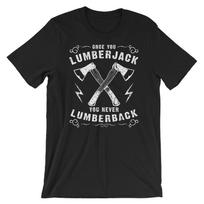 Lumberjack T-Shirt Mens Womens Tees Top. 100% Cotton Premium Tee NEW XL