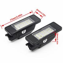 Automobilio LED SMD valstybinio numerio apšvietimas 6000K, skirtas Peugeot 106 207 307 308 Skirtas CITROEN C3 C4 C5 C6 C8