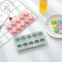 Silikoninė kepimo forma Kačių nagų pyragas akmens cukrus rudasis cukrus šokolado ledo tinklelio formos  pasidaryk pats . mėlyna