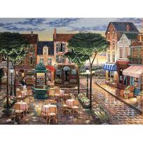 Full Drill Diamond Painting Romantic Casual Cafe Bar Sewing Rhinestones Cross Stitch Mosaic Decor 20X30CM gray