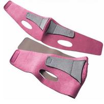 Face Slim V Line Lift Up Mask Cheek Chin Neck Slimming Thin Belt Strap Beauty pink