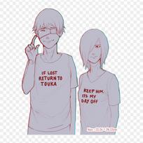T Shirt Ken Kaneki Tokyo Ghoul Iron On Patches For Clothing Applique Stickers On Clothes Heat-Sensitive Custom Patch