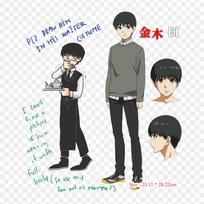 Tokyo Ghoul Veikėjai Ken Kaneki Tokyo Ghoul Pritvirtinami pleistrai ant drabužių Aplikacijos Lipdukai ant drabužių Šilumai jautrus individualus pleistras