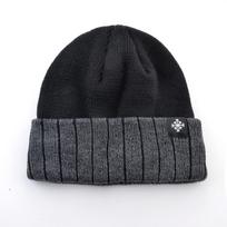 Vyriškos storos kepurės žieminės megztos šiltos dvisluoksnės kaukolės Beanies Pridėti Velvet Beanie kepurė lauko laisvalaikio slidinėjimo mezgimo gaubtas 56-59CM