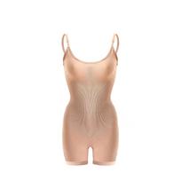 Flarixa Liekninamasis diržas Pilvą formuojantis Besiūlis Moteriškas Juosmens Treniruoklis Bodysuit Formavimo Priemonės Kūno formavimo apranga užpakaliuko pakėlėjas plius dydis S smėlis