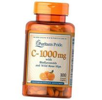 Vitaminas C su bioflavonoidais ir rožių klubais, Puritan's Pride 100 kapsulių (36367172) 100caplets