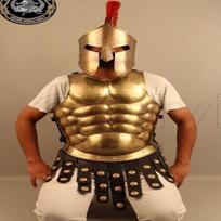 Halloween Adult Costume300 Movie Spartan Warrior Helmet Dress for new designer