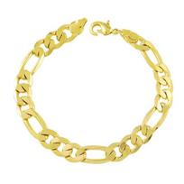 Men 'S Jewelry 24k Electroplating Gold Bracelet 8mm Ferrero Cuban Bracelet 20cm beige