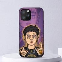 Duki RapperTelefono dėklas iPhone 11 12 Mini 13 14 Pro Xs Max X 8 7 6s Plus 5 Se Xr Korpusas iPhone11PRO red