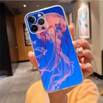 Telefono dėklas, skirtas iPhone 14 Pro Max 13 12 11 Pro Max Xs Xr X 12mini 7 8 Plus Se Jellyfish Case Funda iphone 11ProMax