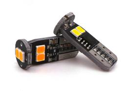 10 vnt LED lemputė T10 12V-18V 4W CANBUS 400lm Balta