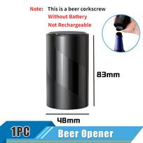 2/4/5 vnt. Elektrinis vyno butelio atidarytuvas Automatinis raudono vyno butelio kamščiatraukis su USB laidu Gali būti įkraunamas Rinkinys Naudojamas virtuvėje, bare Beer Opener gray