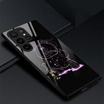 Telefono dėklas, skirtas Samsung Galaxy S22 Plus Ultra Cartoon Bear Stikliniai dėklai, skirti Galaxy S20 Fe S21ultra S23plus S21fe Tpu juodas dangtelis For Samsung S20 5G