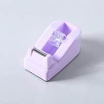 Plastikinės juostos dozatorius Biuro stalinis juostos laikiklis pjaustytuvas Mokyklinės raštinės reikmenys Biuro reikmenys Priedai pakavimo įrankiai violetinė