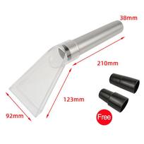 Swivel Head Carpet Cleaner Nozzles Floor Nozzle Steel Tube A white