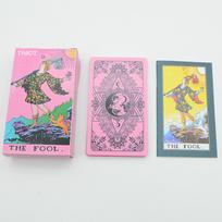 Auksinė folija Tarot stalo žaidimas PVC, atsparus dilimui, naujas kortų žaidimas, vakarėlių kelių žaidėjų žaidimas
