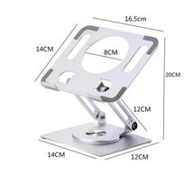 Laptop Stand Aluminium Alloy Foldable Notebook Tablet Stand Macbook Laptop Portable Fold Holder Cooling Bracket Support sidabras