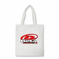 Beta Racing Print Shopping Bag men Racing Waterproof Oxford Key Accessory canvas bag Reusable Shoppers Customized Logo 24*26cm