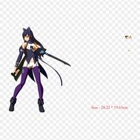 Blake Belladonna Blazblue Tag Battle Lygintuviniai Šilumos Perdavimo Spaudos Vinilo Pleistrai Lipdukas Drabužiams Pasidaryk pats Aplikacijos Plaunami Pleistrai black