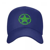 Šauni JAV taktinė karinė žvaigždės beisbolo kepurė moterims unisex, individualiai reguliuojama suaugusiųjų tėčio kepurė, vasarinės kepurės, Snapback kepuraitės Adjustable Cap green