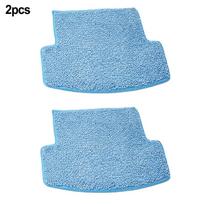 2pcs Microfiber Cloths Blue Fibre Good Softness Household white