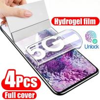 4 vnt. hidrogelinė plėvelė, skirta Samsung Galaxy S20 S22 S21 Ultra S10 S9 S8 Plus FE ekrano apsauginės plėvelės, skirtos Samsung Note 20 10 9 8 Plus S23U iphone 11 gryna