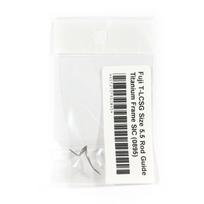 Fuji T-LCSG Size 5.5 Rod Guide Titanium Frame SIC x 1 (0895) white