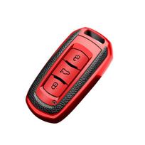 Odinis TPU automobilio išmaniojo rakto dėklo dėklas, skirtas Geely Atlas Boyue NL3 EX7 SUV GT GC9 Emgrand X7 Borui automobilių laikiklio priedai balta