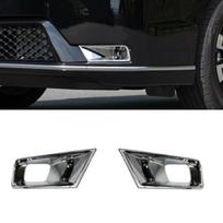 Chromuotos priekinių rūko žibintų galinių dangtelių apdailos detalės, Automobilio apsaugos aksesuaras Honda Stepwgn Spada EHEV RP8 RP6 2022 black