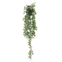 1Pc Fake Hanging Plants Potted Hanging Eucalyptus Plant Mandala Vine Faux Vines for Home Wall Patio Garden Indoor Outdoor Decor