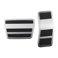 Stainless Steel Car Pedals for Ford Fiesta Mk7 2007 2008 2009 2010 2011 2012 Gas Fuel Brake Clutch Pedal Cover Pad AT